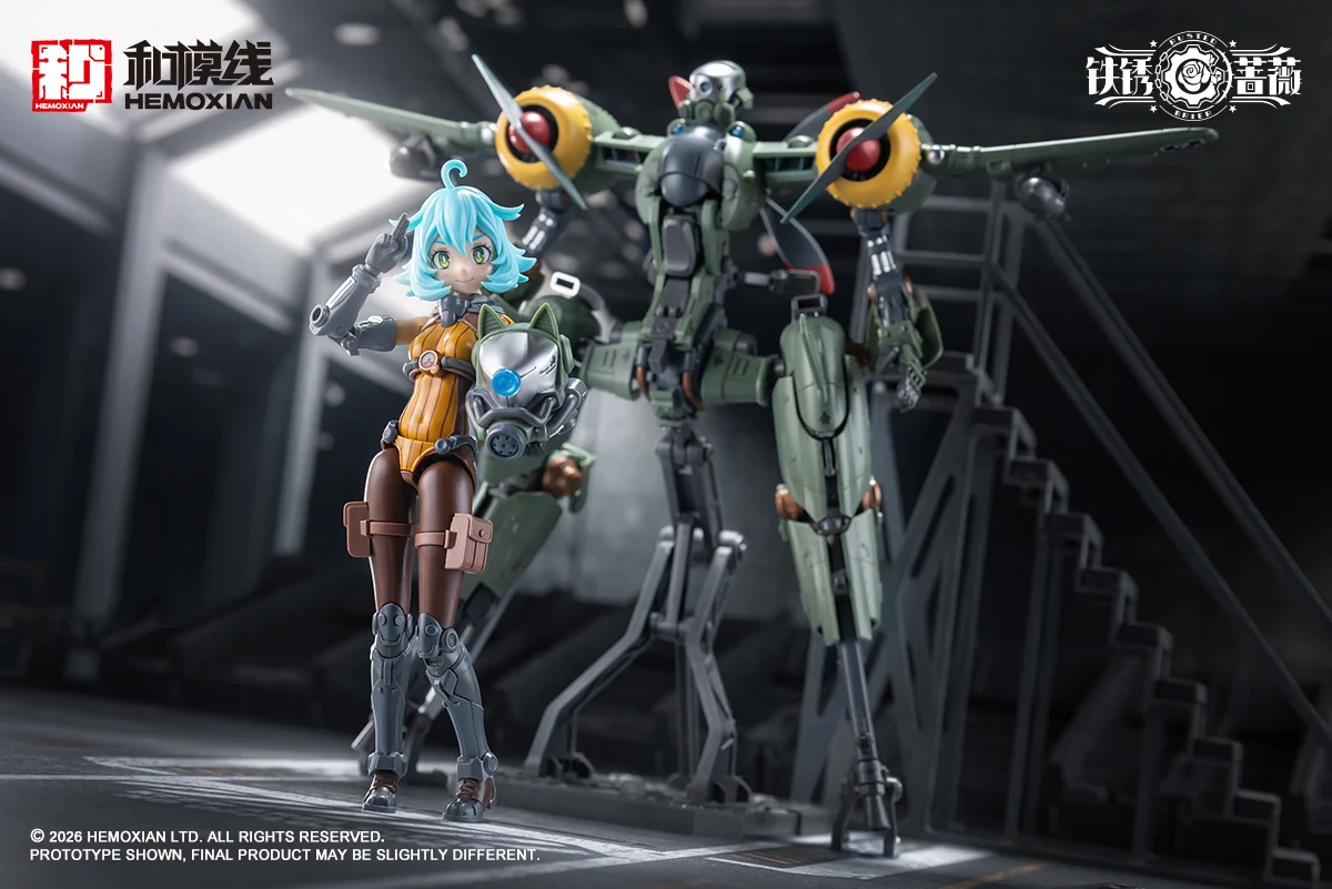 铁锈蔷薇-兰德·科茜基妮&“锋刃”- 少女机甲