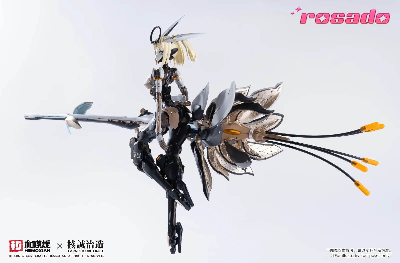 Project Rosado [Rosado STARFLOWER · LILY MK3] - Standard Edition Beautiful Mecha Girl Plastic Model Kit