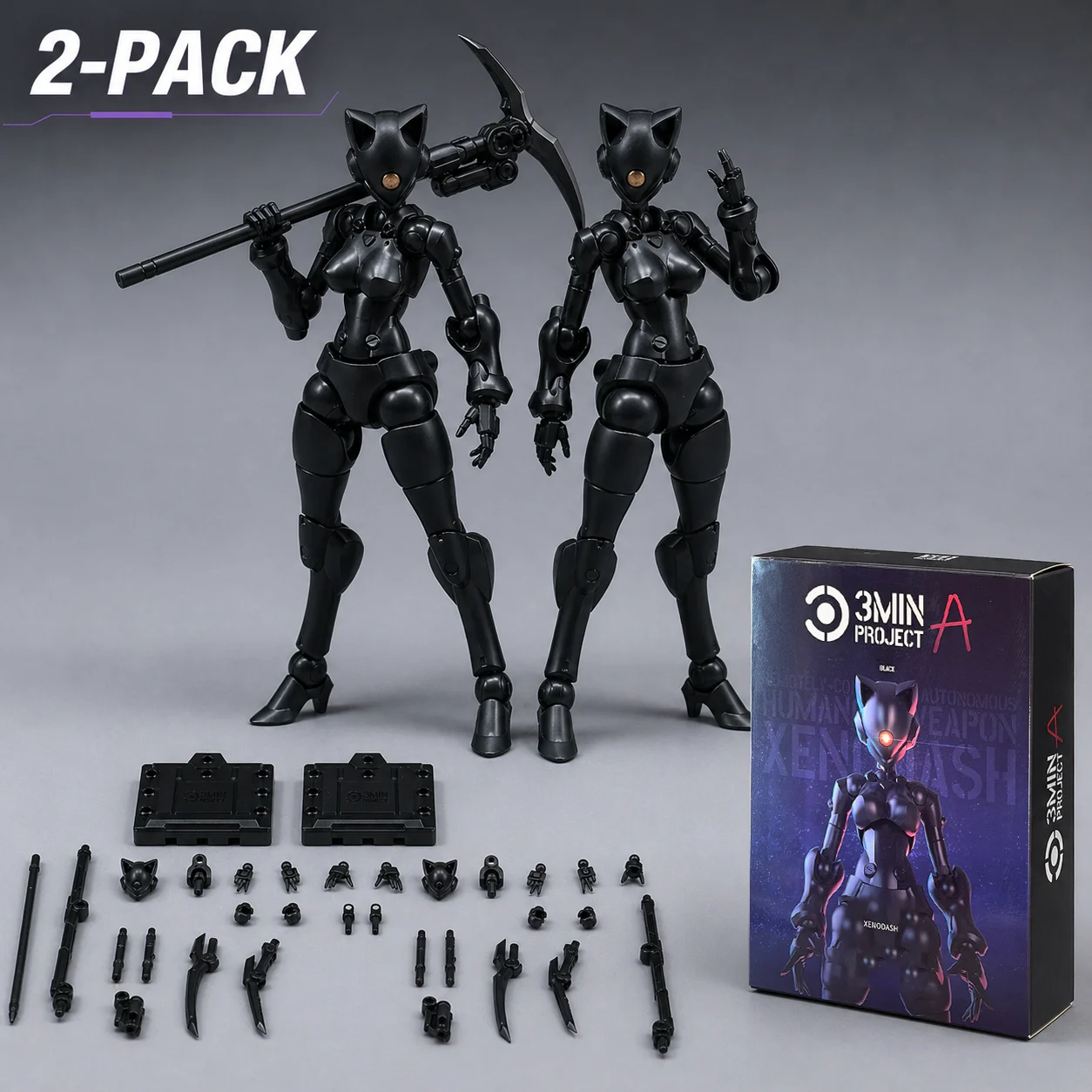 Agile Xenomorph 2-Pack Mecha Girl